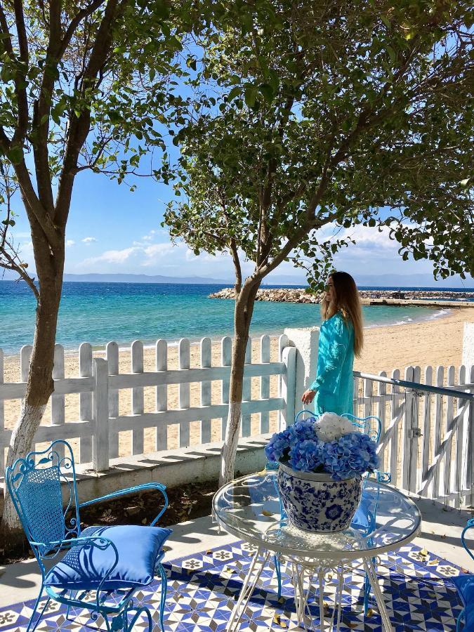 Byblos Mare-The Exclusive Beach Front Villa Skala Sotiros Extérieur photo